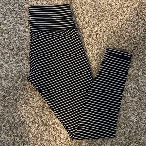 Lululemon Striped Leggings